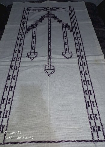 Etamin İşlemeli Seccade - Görsel 6