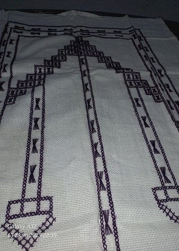 Etamin İşlemeli Seccade
