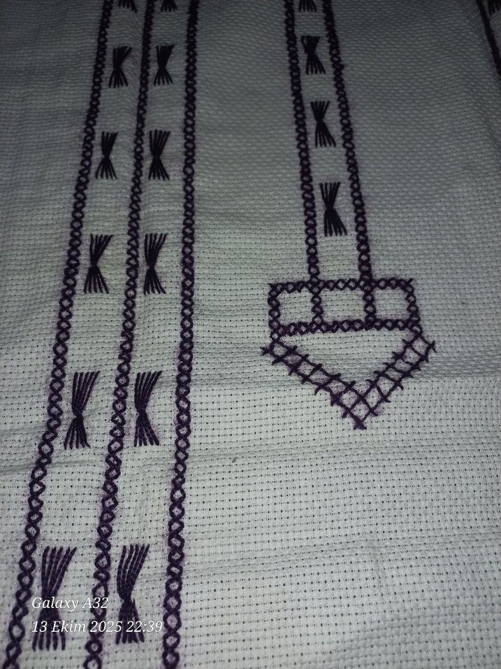 Etamin İşlemeli Seccade - Görsel 5