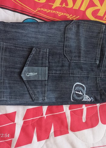 Gri Erkek Çocuk Denim Pantolon