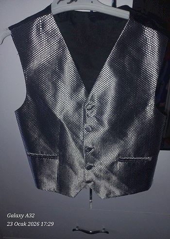 Erkek Çocuk Takim Yeleği Gümus - Görsel 2