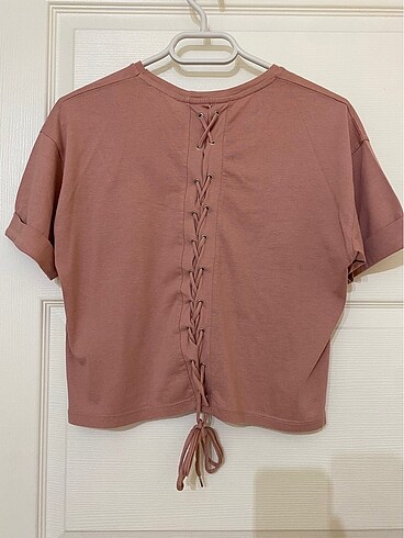 Arkası ipli t-shirt - Görsel 3