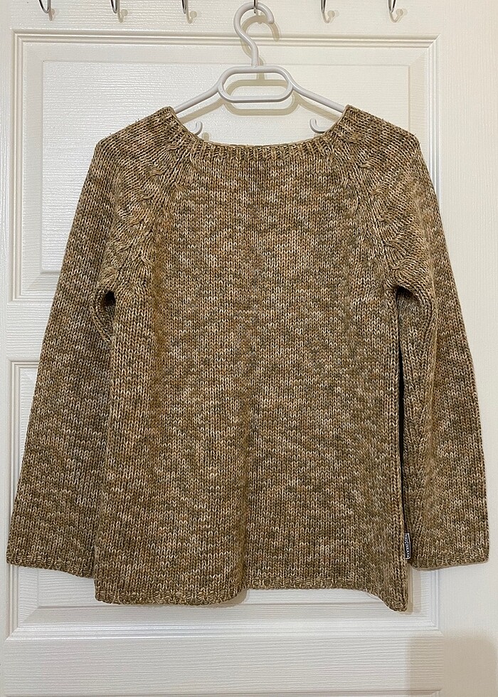 El örgüsü tarzı kazak - Görsel 2