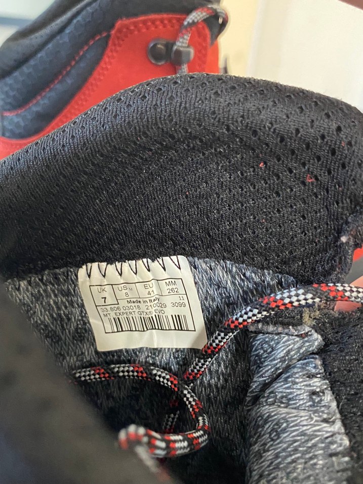 Kırmızı Erkek Dağ botu - Görsel 4