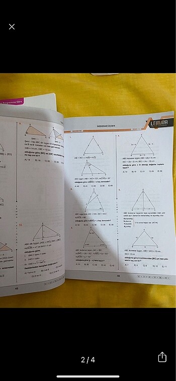 Kolay Geometri ve Kolay Paragraf