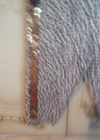 kapri Parlak Leopar Desenli Tayt - Görsel 2