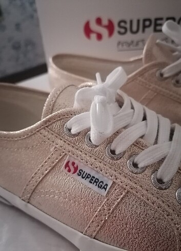 41 Beden altın Renk Superga Gold Ayakkabı