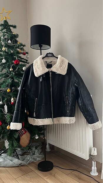 Pull&Bear İçi Kürklü Biker Ceket