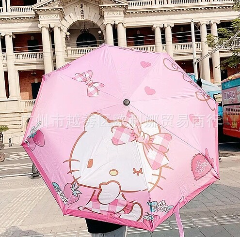 Hello Kitty şemsiye