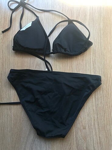 38 Beden siyah Renk Bikini takım