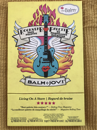 The Balm Balm Jovi Rockstar paleti 