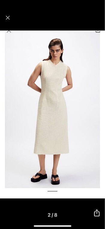 Zara Rustik elbise