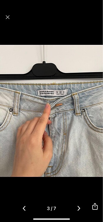 s Beden mavi Renk Zara jean