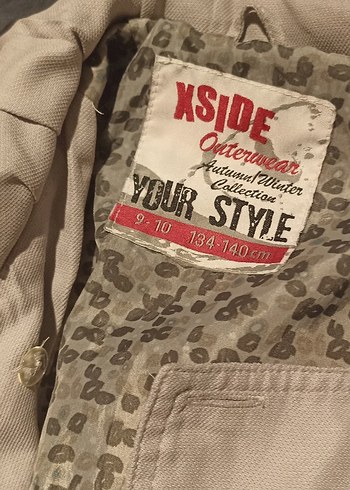 Kız çocuk Trençkot - Görsel 2