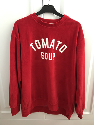 Tomato soup sweatshirt 