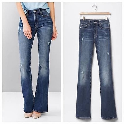 Gap yuksek bel pantolon