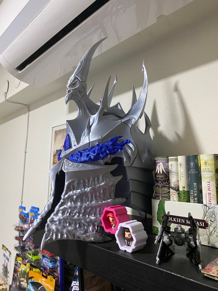 Lich King Maske - Görsel 3