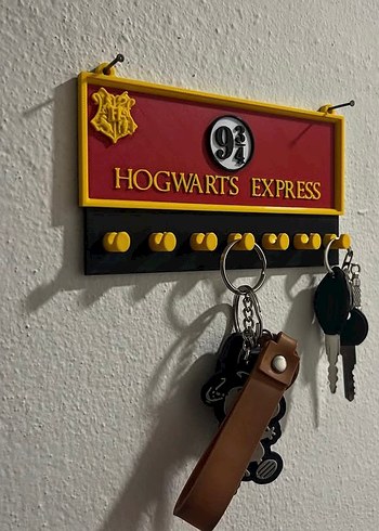 Harry Potter Hogwarts Express Duvar Askısı - Görsel 3