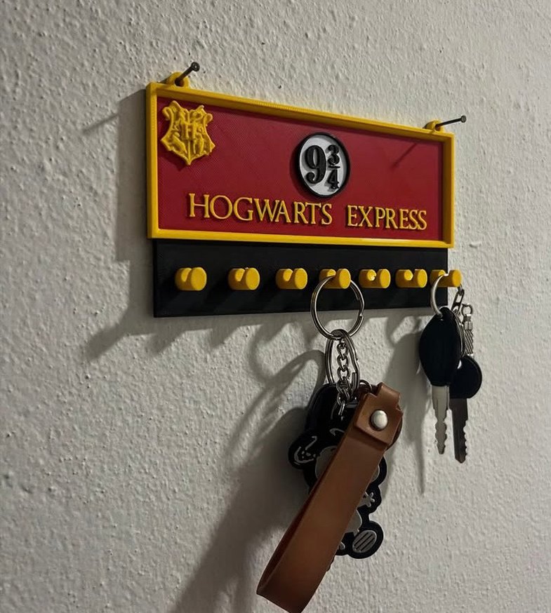 Harry Potter Hogwarts Express Duvar Askısı - Görsel 3