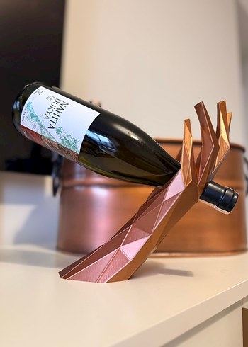 Şarap Şişesi Tutacağı - Görsel 3