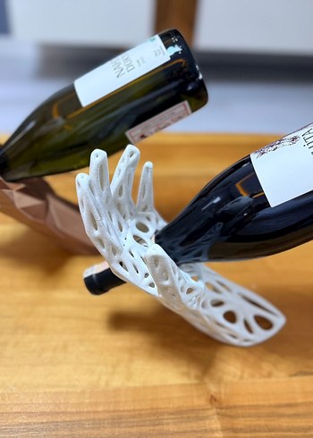 Şarap Şişesi Tutacağı - Görsel 2