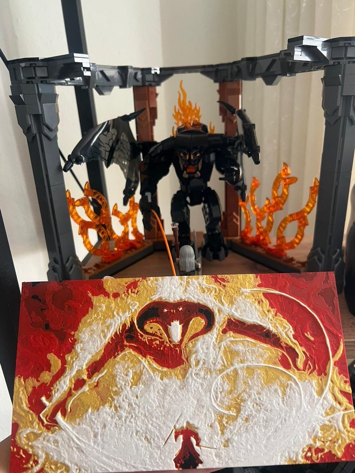 Balrog Saruman Tablosu - Görsel 2