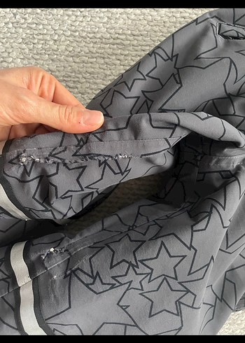 Gri Erkek Bebek Tulum, Kürklü Detaylı - Görsel 4