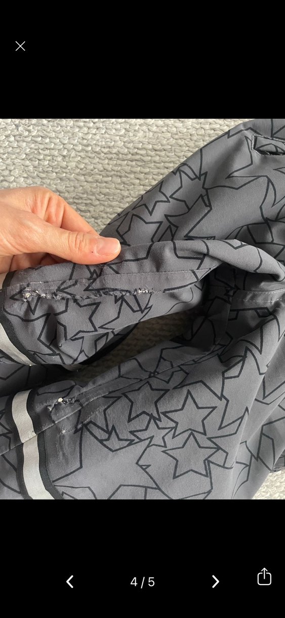 Gri Erkek Bebek Tulum, Kürklü Detaylı - Görsel 4