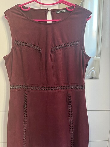 mürdüm elbise - Görsel 3