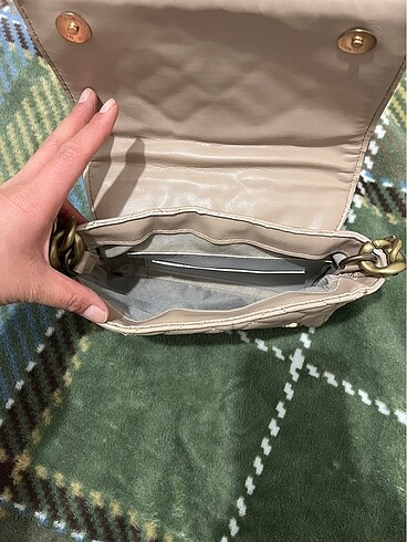 Krem çanta - Görsel 3