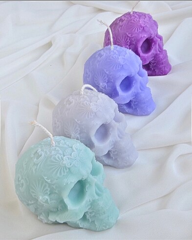El yapımı skull mum