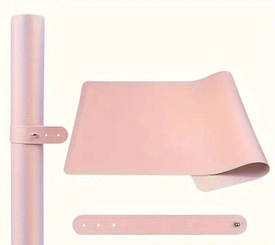 Pastel Pembe tırnak matı Mouse Pad - Görsel 3