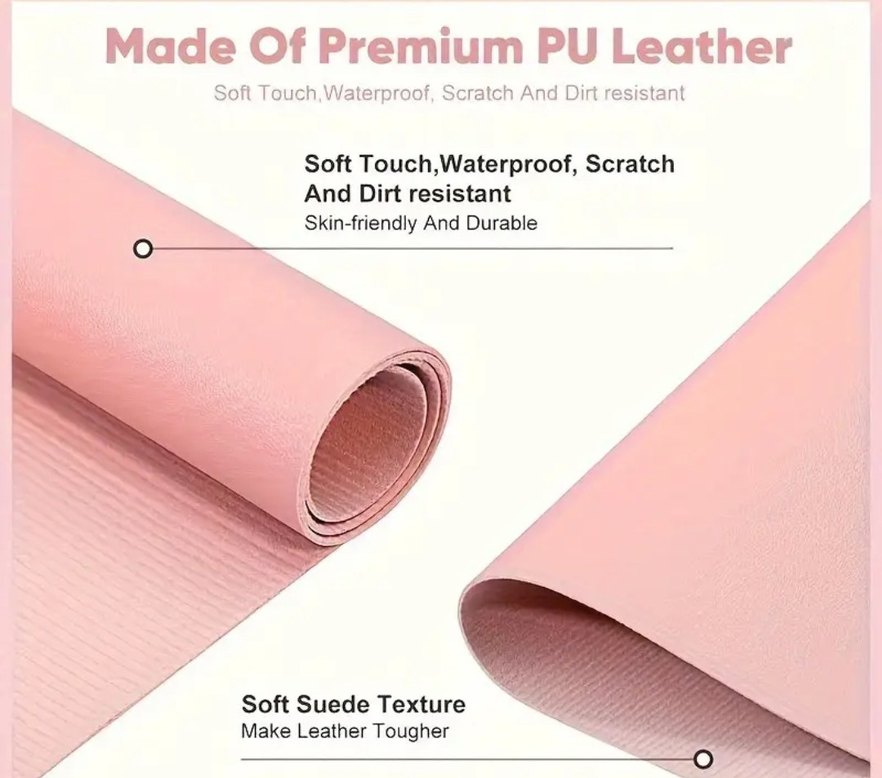 Pastel Pembe tırnak matı Mouse Pad - Görsel 2