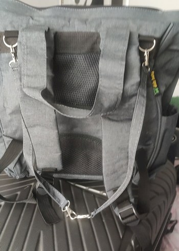 Gri Baskılı Bebek Çantası - Görsel 5