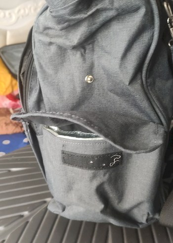 Gri Baskılı Bebek Çantası - Görsel 6