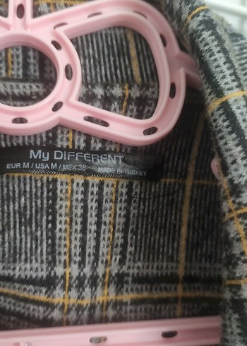 Kadın Gri Midi Düğmeli Kaban - Görsel 2