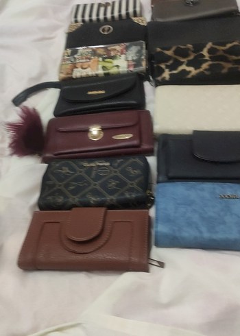 Kadın Deri Tokalı Çok Renkli Portföy Cüzdan - Görsel 3