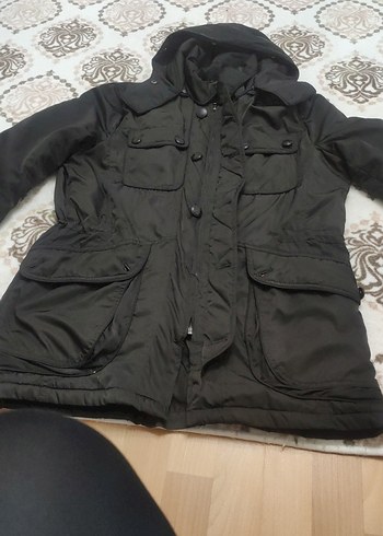 Kahverengi Kürklü Kadın Kışlık Mont - Görsel 3