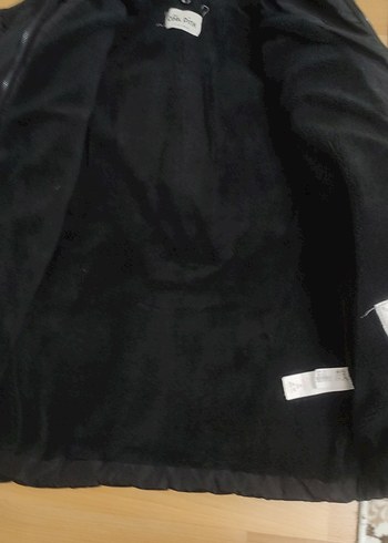 Kadın Siyah Kürklü Kışlık Mont sıfırı eş değer - Görsel 3