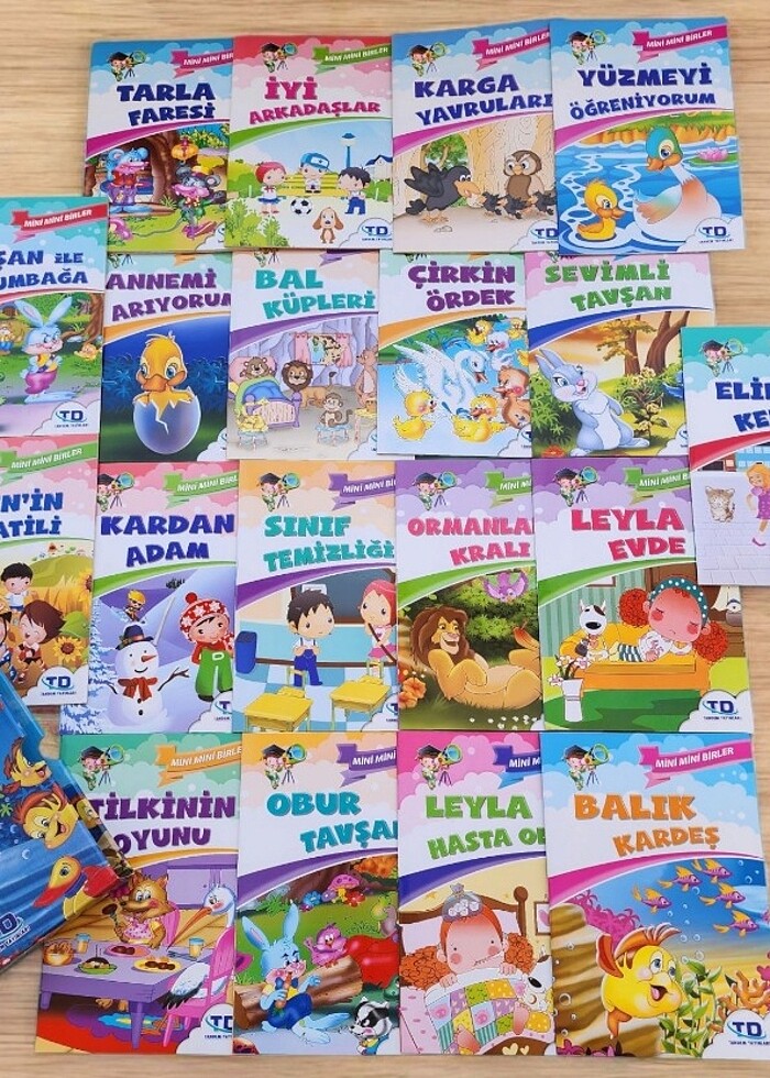 20 Hikaye Kitabı Seti Mini Mini Birler - Görsel 4