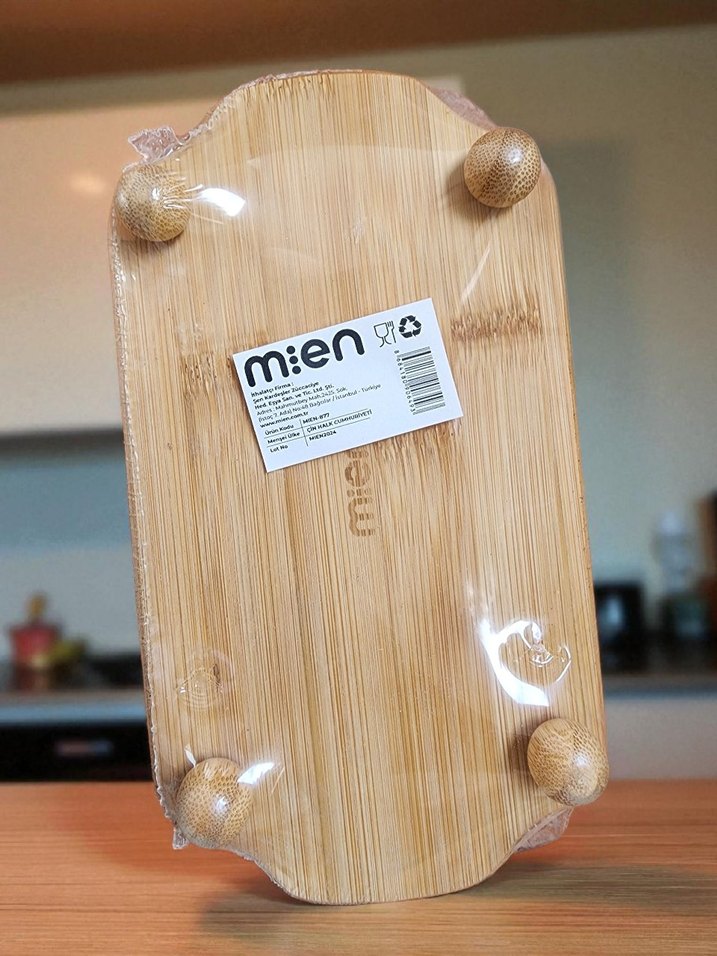 Ahşap Çay Kahve Sunum Tepsisi Tahtası - Görsel 2