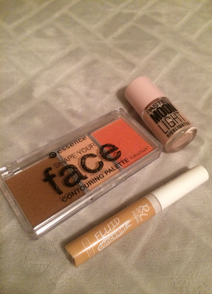 Sephora Contour paleti highlighter concealer