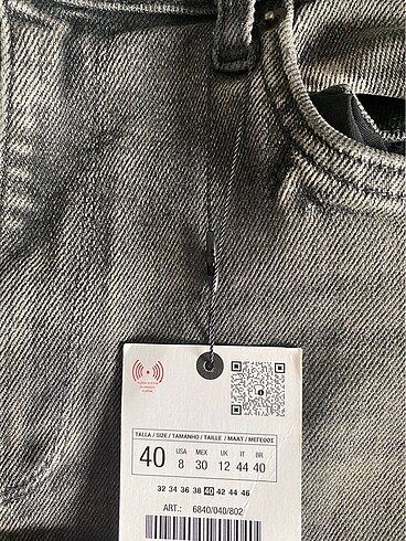 40 Beden Zara jean