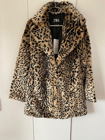 s Beden Zara leoparlı kürk