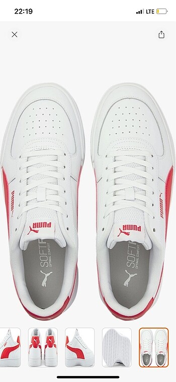 38 Beden beyaz Renk Puma ayakkabı
