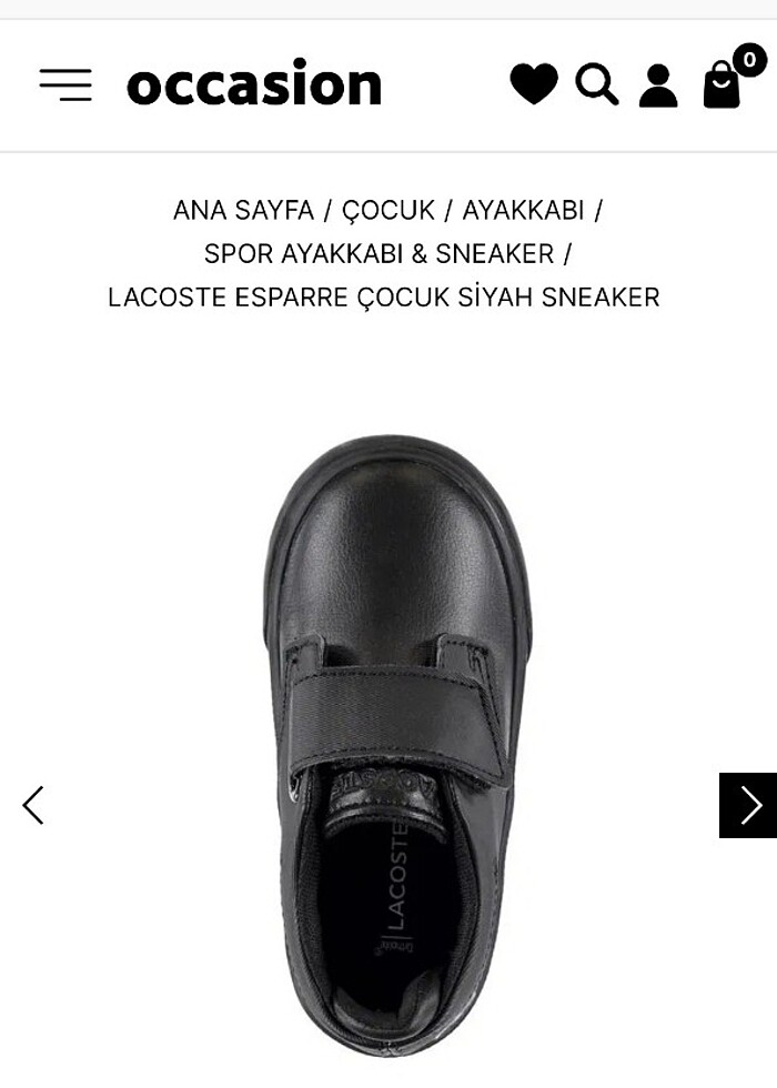 LACOSTE ÇOCUK AYAKKABI  - Görsel 3