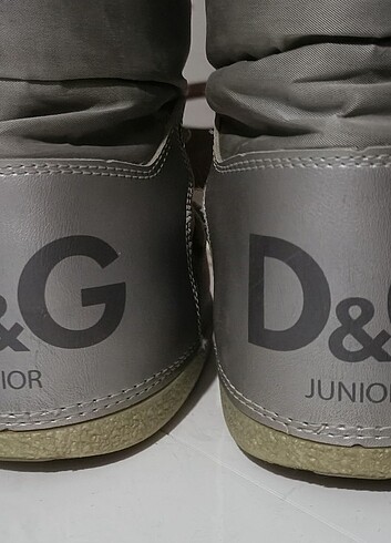 28 Beden gri Renk D&G JUNİOR KAR BOTU