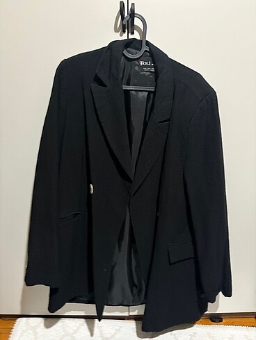 Siyah blazer ceket