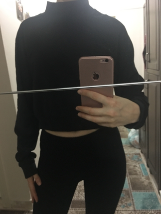 Sweatshirt siyah