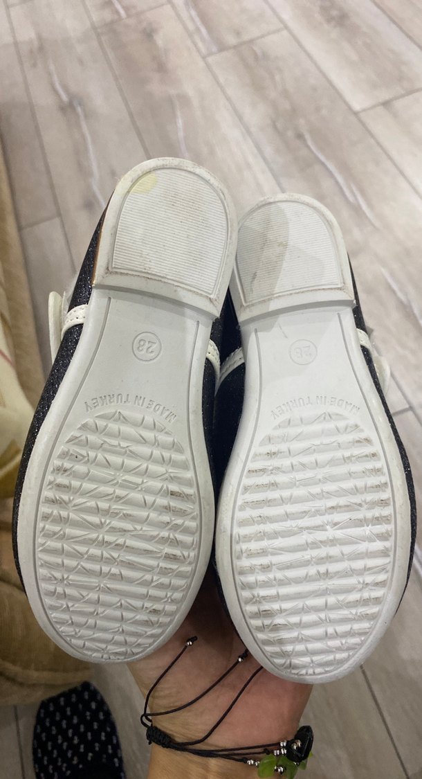 Kız Çocuk Beyaz Fiyonk Detaylı Babet - Görsel 3